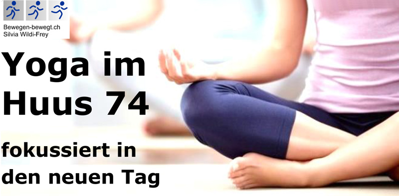 Huus74 Flyer Yoga